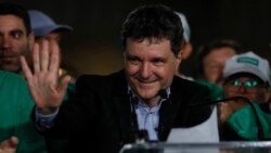 Nicușor Dan în timpul discursului de după anunțarea exit-pollurilor pentru Primăria Capitalei.