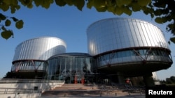 France - The building of the European Court of Human Rights is seen ahead of the start of a hearing in Strasbourg, September 11, 2019.