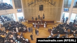 په پېښور کې د صوبايي اسمبلۍ د یوې پخوانۍ غونډې ارشیف انځور