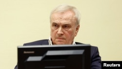 Jovica Stanišić tokom izricanja pravosnažne presude u Hagu, 31. maj 2023. 