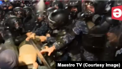 კადრი ტელეკომპანია „მაესტროს“ მიერ გავრცელებული ვიდეოდან