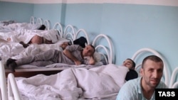 بیماران در یکی از شفاخانه های روسیه - عکس از آرشیف