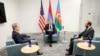 ԱՄՆ պետքարտուղար Էնթոնի Բլինքենի, Հայաստանի և Ադրբեջանի արտգործնախարարներ Արարատ Միրզոյանի և Ջեյհուն Բայրամովի եռակողմ հանդիպումը, Արլինգթոն, 4-ը մայիսի, 2023թ., լուսանկարը՝ ՀՀ ԱԳՆ-ի