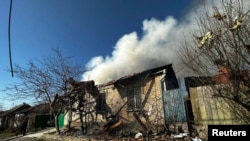 Imagine cu caracter ilustrativ, după un atac aerian al armatei rusești în regiunea Herson, din acest an.