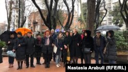 კულტურის სფეროდან სხვადასხვა დროს გათავისუფლებულებმა აქცია გამართეს "უცხო ქვეყნის აგენტების" კანონის წინააღმდეგ.