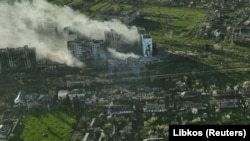 Місто Бахмут на Донеччині – місце найзапекліших боїв Сил оборони України з армією РФ, 26 квітня 2023 року, ілюстративне фото