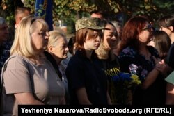 Відкриття Алеї героїв у День захисників та захисниць України. Запоріжжя, 1 жовтня 2023 року