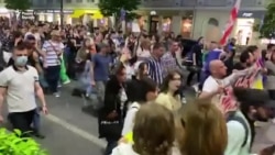 Протести и контрапротести во Тбилиси за Законот за „странски агенти“