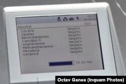 Lista substanțelor pe care le pot indica testele rapide efectuate de Poliție.