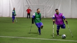 Kosovo's Amputee Soccer Stars Overcome Legacy Of Conflict