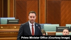 Kryetari i Kuvendit të Kosovës, Glauk Konjufca.