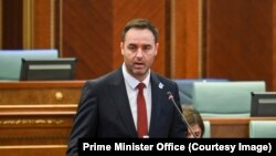 Kryetari i Kuvendit të Kosovës, Glauk Konjufca.