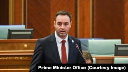 Kryetari i Kuvendit, njëherësh nënkryetari i Lëvizjes Vetëvendosje, Glauk Konjufca. Fotografi nga arkivi. 