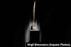 „Pasărea în văzduh”, din Colecția Peggy Guggenheim Veneția, la Timișoara.