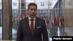 Архивска фотографија, Белорусија, Кристофер В. Смит е заменик помошник секретар за Источна Европа, 7 декември 2023 година