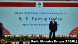 Predsjednik Republike Srpske Milorad Dodik tokom dodjele odlikovanja 9. januara 2024.