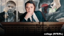 Камчыбек Көлбаев менен Райымбек Матраимов (коллаж-сүрөт).