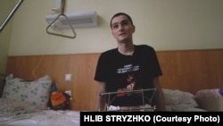 Гліб Стрижко в лікарні