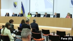 Pres-konferencija Centralne izborne komisije BiH, Sarajevo (fotoarhiv)