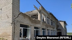 Давидів Брід на Херсонщині, місцева школа після російської окупації, квітень 2023 року