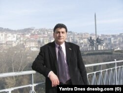 Fayez Nayef Abu Alardat la Veliko Târnovo. Fotografie din 2013.