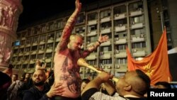 Slavlje pristalica VMRO-DPMNE, Skoplje, 8.maj 2024.