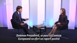 Maia Sandu: Putem intra în UE mai întâi cu malul drept, apoi și cu cel stâng