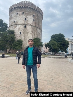 Sedat Kiçmari gjatë vizitës në Selanik të Greqisë.