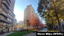 Ndërtesa në qendër të Beogradit, ku ndodhet selia e Termocentraleve të Kosovës.