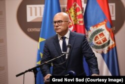 Ministri serb i Mbrojtjes, Millosh Vuçeviq.