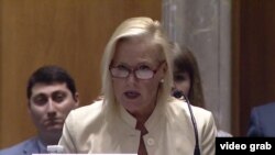 Ambasadorja amerikane në Maqedoninë e Veriut, Angela Aggeler.