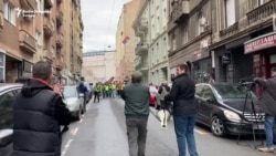 Sindikalci Elektroprivrede Srbije protestom podržali studente