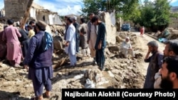 تصویر از تخریبات سیلاب ها در افغانستان 