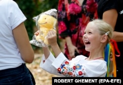 Українські діти-біженці