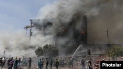 Պայթյունը և հրդեհը «Սուրմալու» առևտրի կենտրոնում, Երևան, 14-ը օգոստոսի, 2022թ.