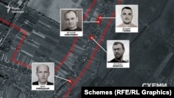 Місце, де знайшли тіло Івана Рибицького