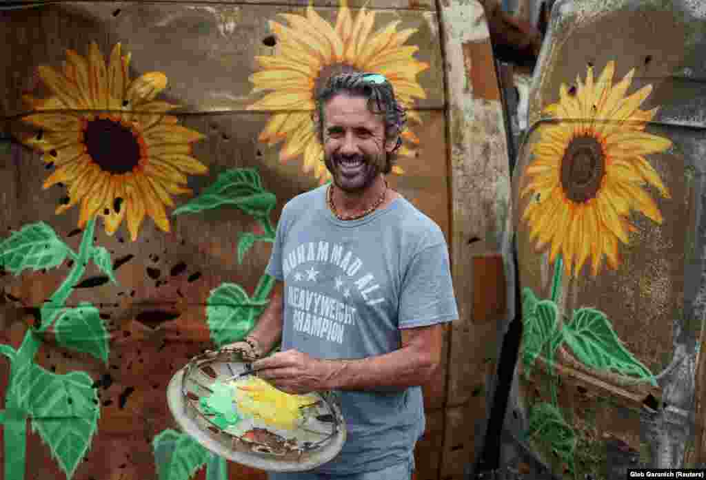 Trek Kelly, who helped initiate the project, on August 10.