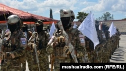 آرشیف - شماری از نیروهای حکومت طالبان