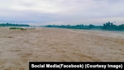 د افغانستان په ختیخ کې د مخکېنیو سېلابونو یو انځور