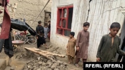 سیلاب‌زده ها در ولایت کاپیسا