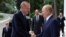 Президент России Владимир Путин (справа) и президент Турции Реджеп Тайип Эрдоган