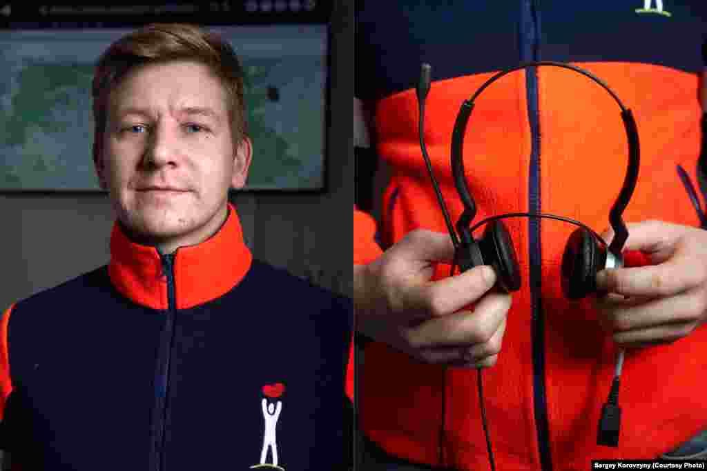 Вадим Каштанов. м. Київ. Три роки працює диспетчером служби екстреної допомоги