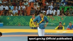 Н.Кожобеков во время игр в Ашгабате. 2017 г.