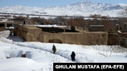 آرشیف- عکس از زمستان ولایت غزنی در سال ۲۰۱۹
