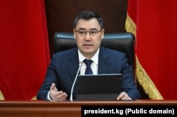 President Sadyr Japarov was himself the target of pressure over his opposition to the ruling government.