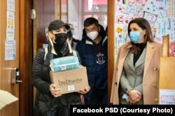 Gabriela Firea la la Colegiul Economic „Delta Dunării”, Tulcea