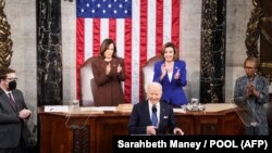 Президент Жо Байдендин Капитолийде Конгресске кайрылуусу. 1-март, 2022-жыл. 