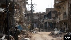 د ميرامشا ړنګ شوی بازار