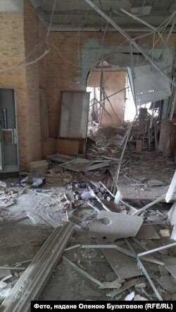 Приміщення університету після російських обстрілів