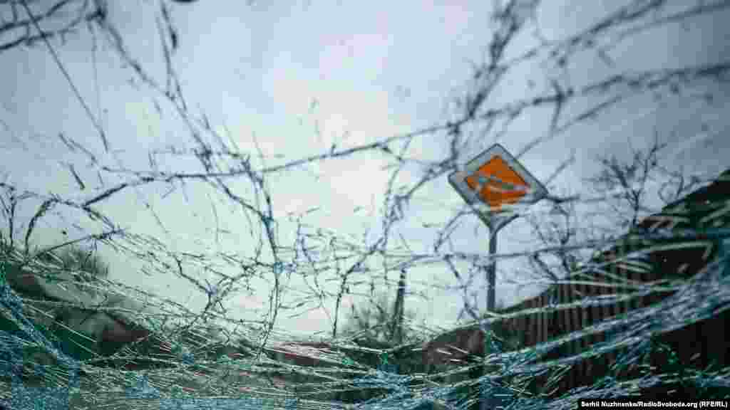 З'явилося повідомлення, що 7 березня вранці село знову обстріляли &laquo;Градами&raquo;. Село Горенка, Київська область, 6 березня 2022 року